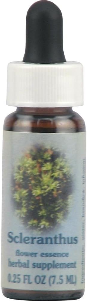 FLOWER ESSENCE SERVICES Supplement Dropper, Scleranthus, 0.25 Fluid