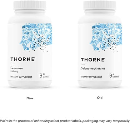 Thorne Selenium - 200 mcg Selenium 60 Capsules