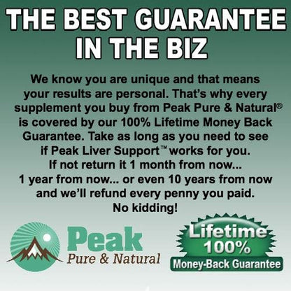 Peak Pure & Natural Peak Liver 90 Capsules