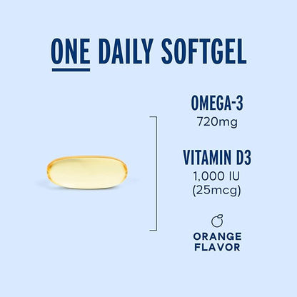 Oceanblue Essentials Everyday Omega – 90ct D3 – 3 Month