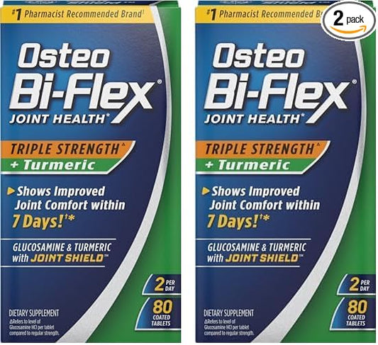 Osteo Bi-Flex Triple Strength Glucosamine 80 Count 2)