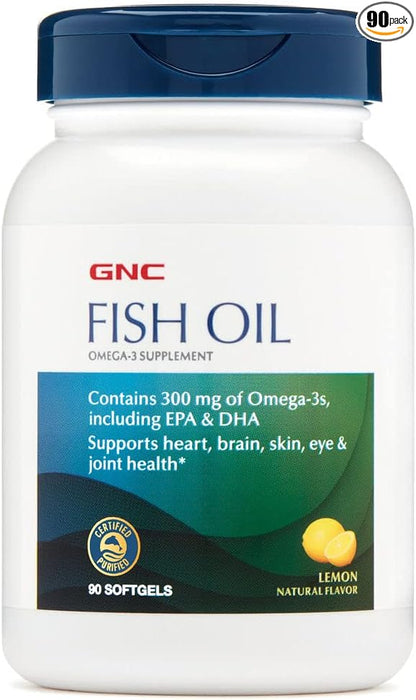 GNC Fish Oil 90 Softgel caps