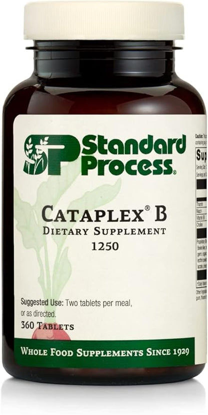 Standard Process Cataplex B B6, Thiamine, 360 Tablets