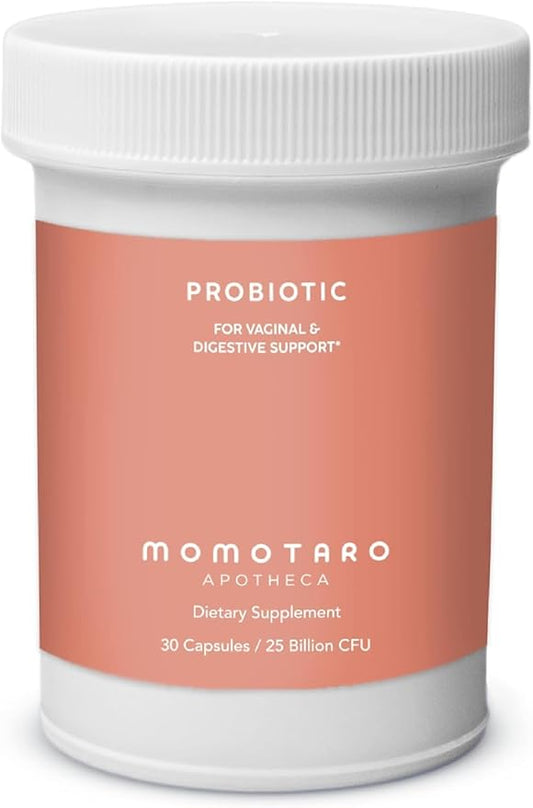 MOMOTARO APOTHECA Organic Probiotics for Women 25 Billion 30 Capsules