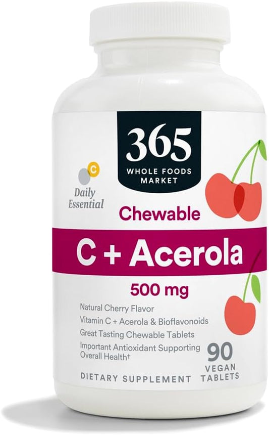 365 by Whole Foods Market, Vitamin 500Mg, 90 90 Tablets