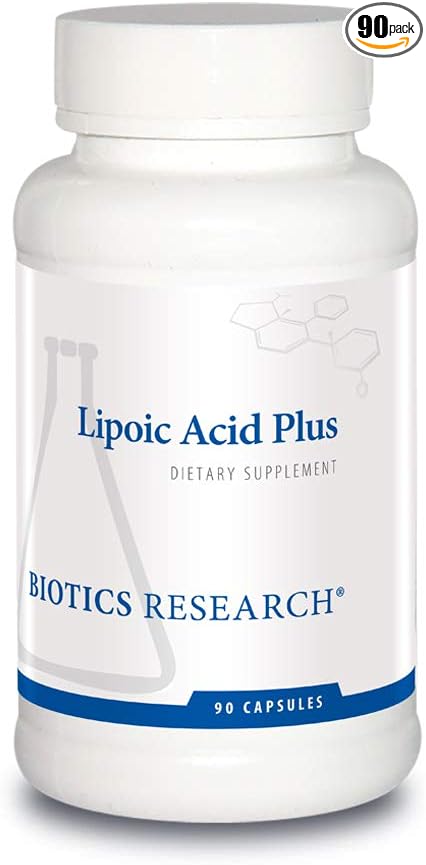 Biotics Research Lipoic Acid Plus– Alpha-Lipoic 90 caps