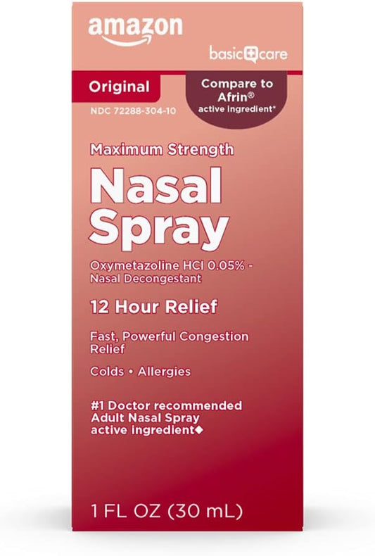 Amazon Basic Care Maximum Strength 12 1 fl 1)