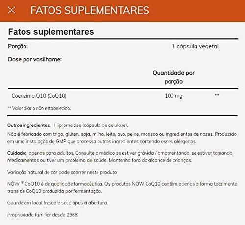 NOW Supplements, CoQ10 (Coenzyme Q10) 100 50 Softgels