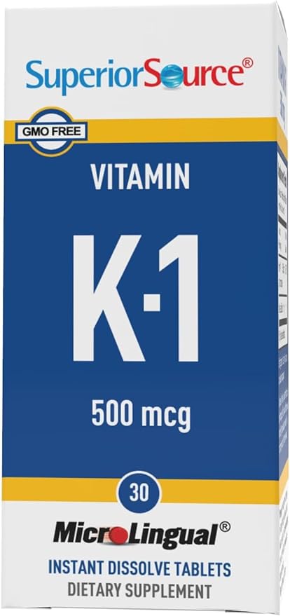 Superior Source Vitamin K1 500mcg