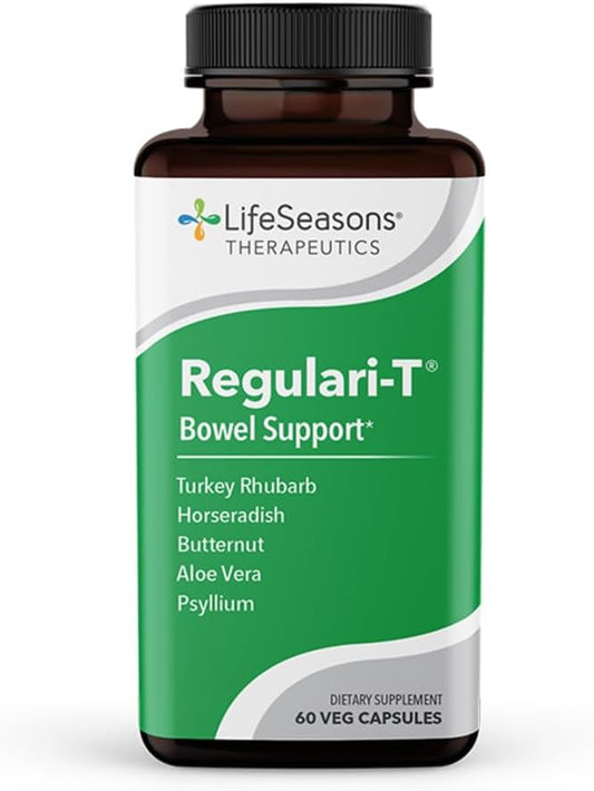 LifeSeasons - Regulari-T - Bowel Support 60 Capsules