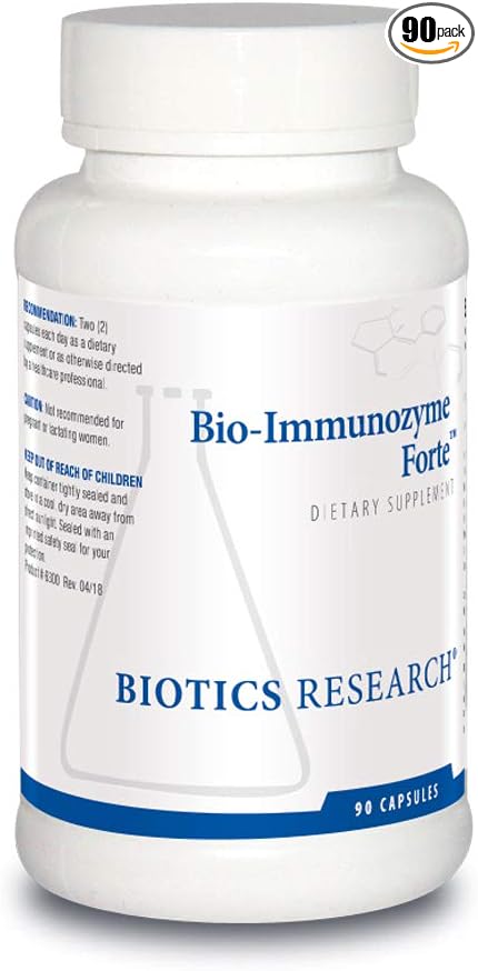 Biotics Research Bio Immunozyme Forte Multivitamin/Mineral 90 Capsules