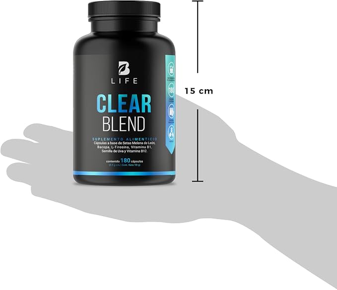 Clarity Complex with Natural Ingredients: Thiamin B1, Ashwagandha, 240 caps
