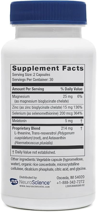 NeuroScience Kavinace OS 5 mg (60 Capsules)