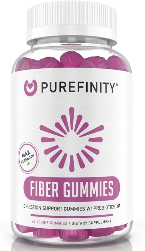 Fiber FOS Inulin Gummies – Chicory 60 Vegan