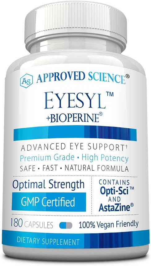 Approved Science EyeSyl 3 Month 180 Capsules