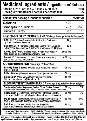 ALLMAX Nutrition - CARBION+ Workout Hydration Supplement Powder with Electrolytes, Supports Endurance, Recovery, and Exercise Performance, Gluten Free and Vegan, Pineapple Mango, 25 Servings
