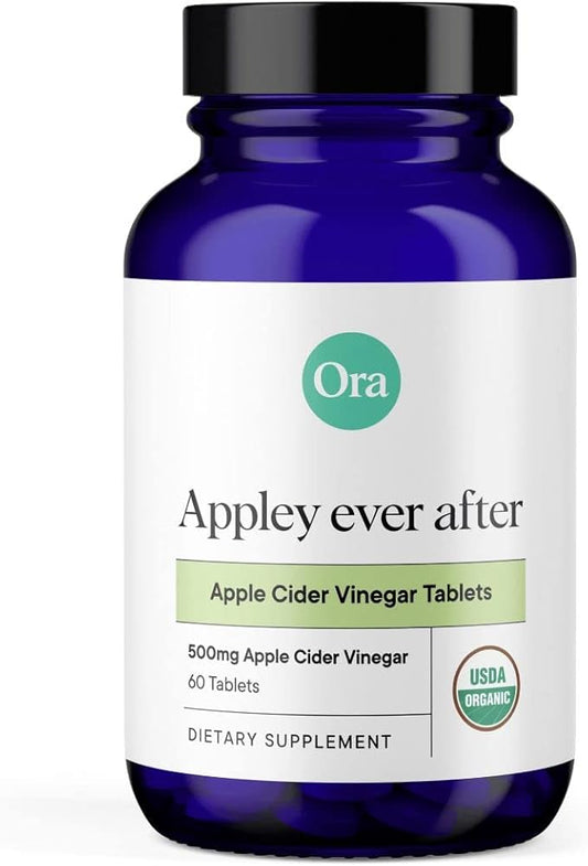 Ora Organic Apple Cider Vinegar Pills 1 Month 60 Vegan
