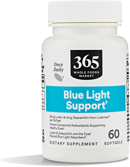 Whole Foods Market, Lutein 20mg Zeaxanthin, 60 Count