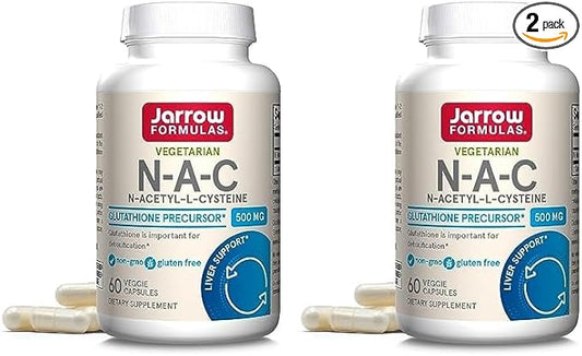 Jarrow Formulas N-A-C 500 mg 60 Servings 2)