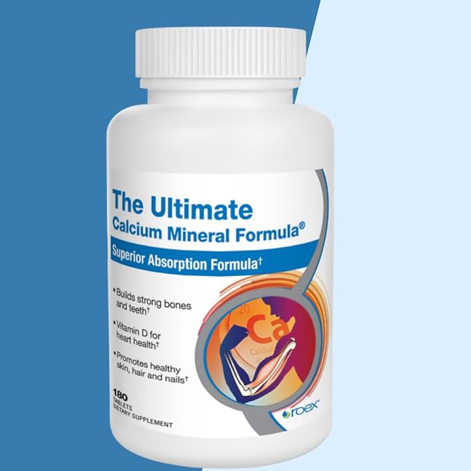 Roex Vitamins | The Ultimate Calcium 180 Count