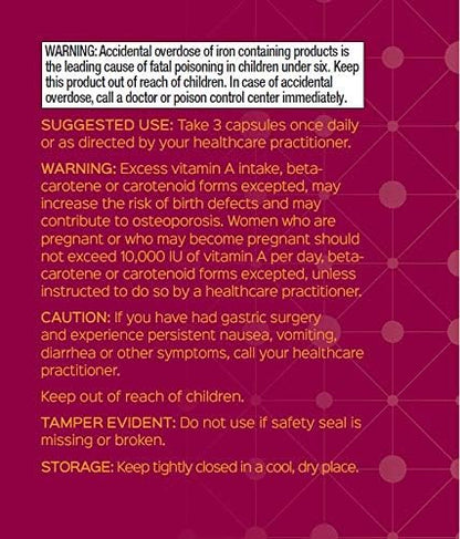 Bariatric Advantage Ultra Multivitamin with Iron 90 Capsules