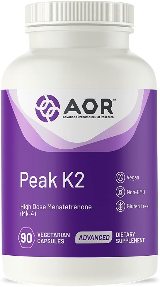 AOR, Peak K2, Supports Bone and 90 servings (90 capsules)