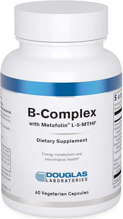 Douglas Laboratories B-Complex with Metafolin 60 Vegetarian