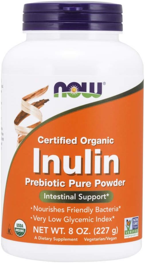 Now - Organic Inulin Powder 8