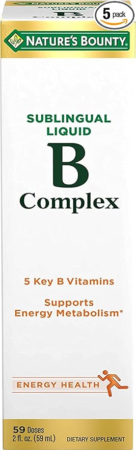 Nature's Bounty Vitamin B Complex Sublingual 2 oz 5)