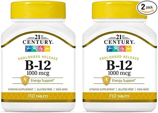 21st Century B 12 1000 mcg 110 Count 2)