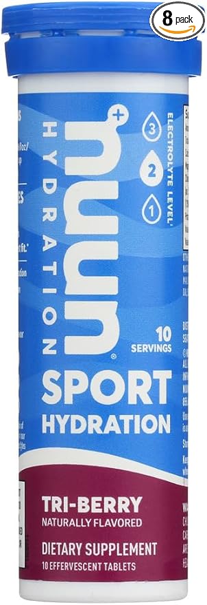 Nuun Electrolytes - 8-Pack Tri-Berry, One Size