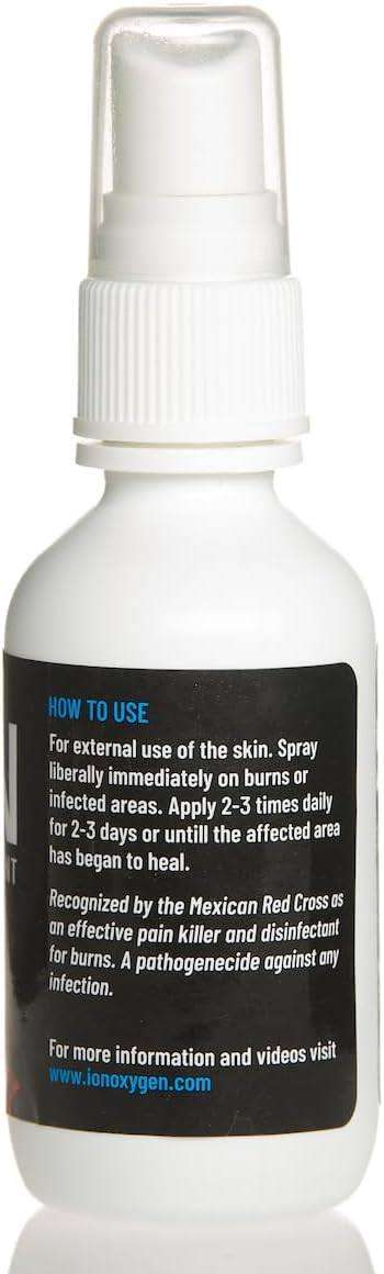 Ion Stabilized Oxygen Burn Treatment Spray 60ml