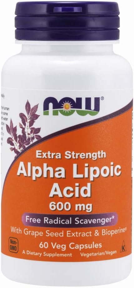 NOW Supplements, Alpha Lipoic Acid 600 60 Count 1)