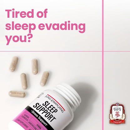 JungKwanJang Sleep Support GABA Complex 500mg 60 Capsules