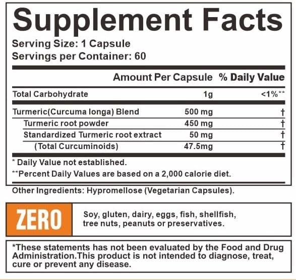 Crown Elite Organic Turmeric Curcumin