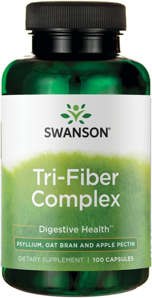 Swanson Tri-Fiber Complex (100 Capsules)