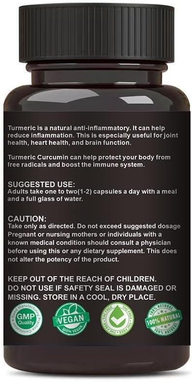 Crown Elite Organic Turmeric Curcumin