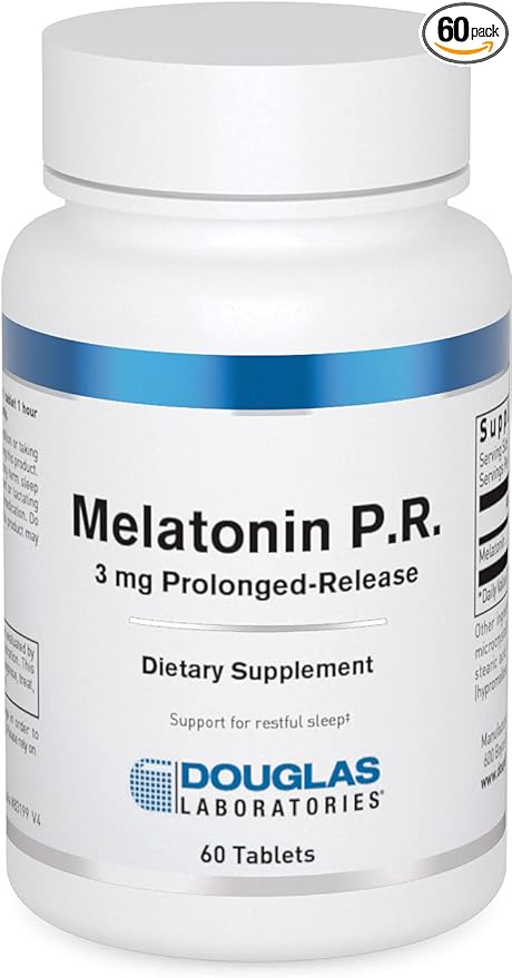 Douglas Laboratories Melatonin Prolonged Release 3 mg 60 Tablets