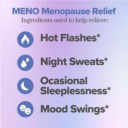 MENO Vitamins for Menopause, 30 Servings 3) - KSM-66 -