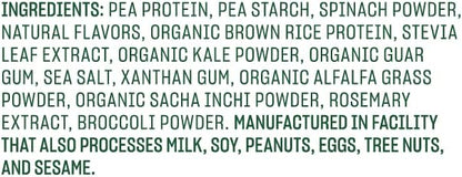 Vega Protein and Greens Protein Powder, Vanilla 20g Plant 1.2 lbs