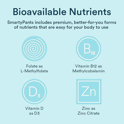 SmartyPants Teen Guy Multivitamin Gummies: Omega 3 Fish D3, C, B12, B6, B6, Vitamin 90 Count (22 Day