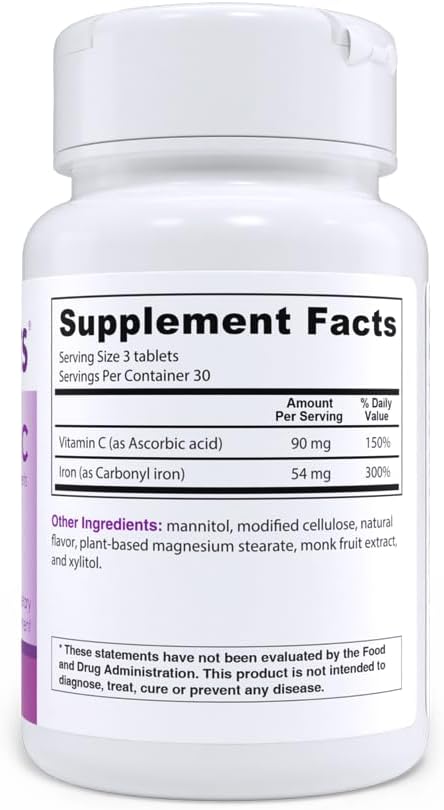 BariMelts Vitamin B12 Plus 3 Month (90 Fast-Dissolving B12, Vitamin B6, Methylated