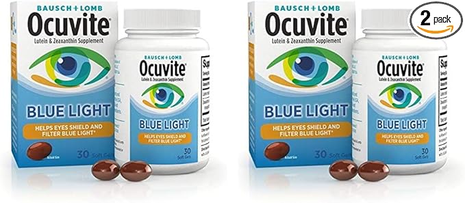 Ocuvite Bausch + Lomb Lutein 25mg 30 Softgels 2)