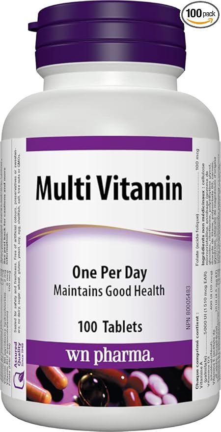 Multi-Vitamin with Vitamin E (dl-Alpha Tocopheryl Acetate) - 100 ta.