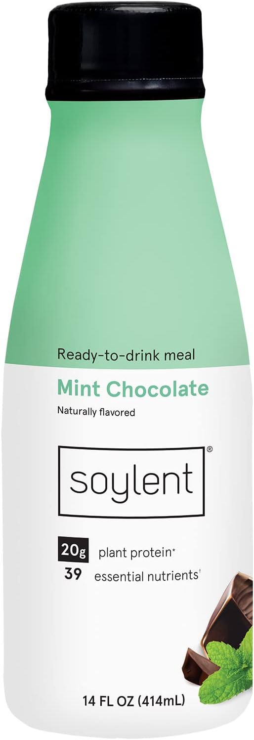 Soylent Mint Chocolate Plant Protein Meal 14 fl