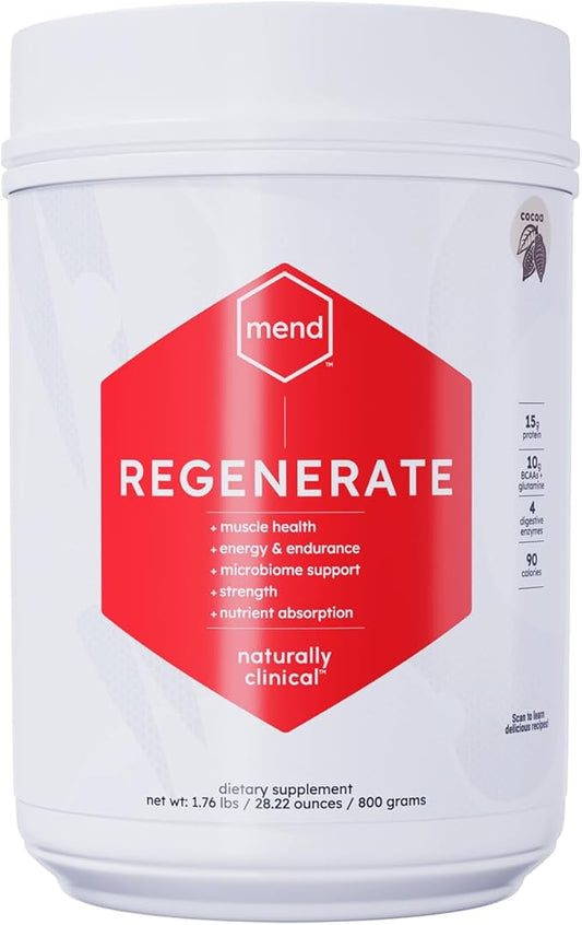 MEND Regenerate, Post Workout Recovery, Immune 20 Servings
