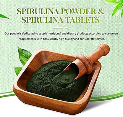 Certified 100% Organic Spirulina Powder 4.23oz/120g B-12 with