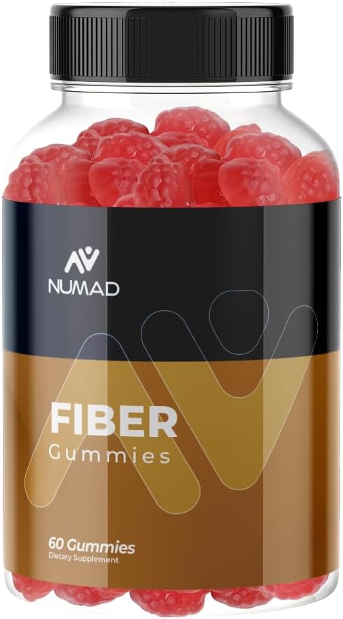 Gummies Fiber Aids Digestion, Healthy Bowel 60 Gummies