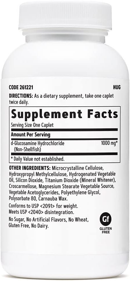 GNC Glucosamine 1000mg 90 Caplets (90 Servings)