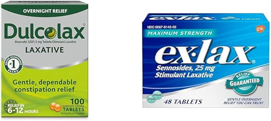Dulcolax Stimulant Laxative Tablets (100 Count) 5mg &